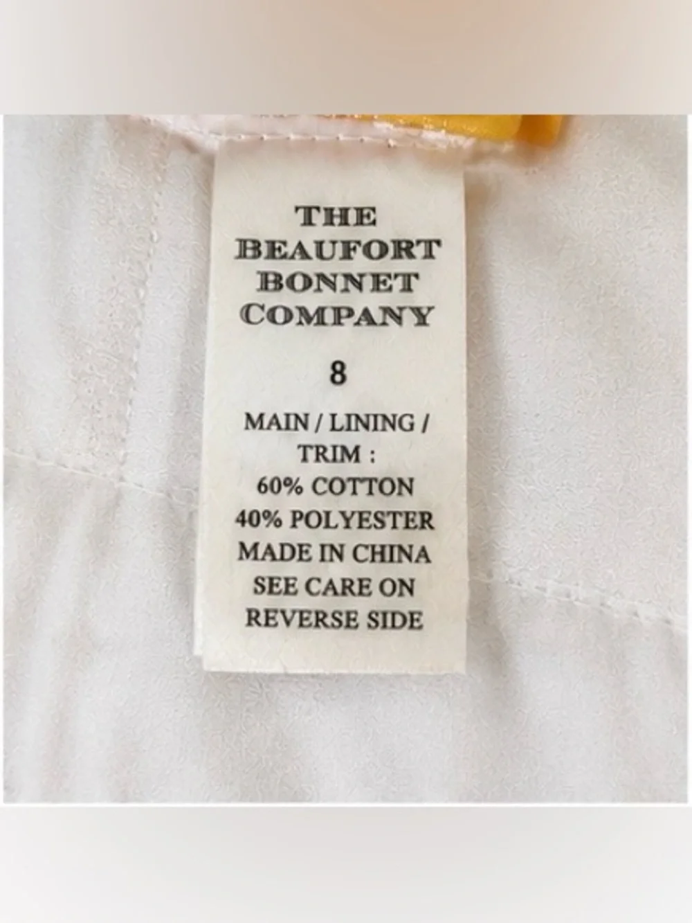 The Beaufort Bonnet Company Floral Skort Size 8